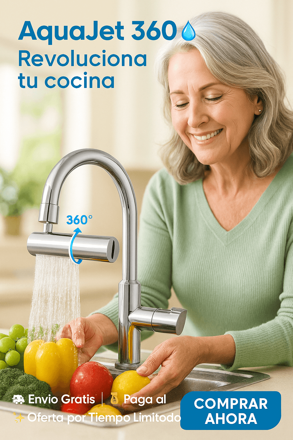 Grifo Inteligente Para Lavaplatos