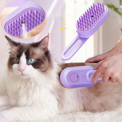 💜 Purple Steamy Brush™ – El baño sin estrés