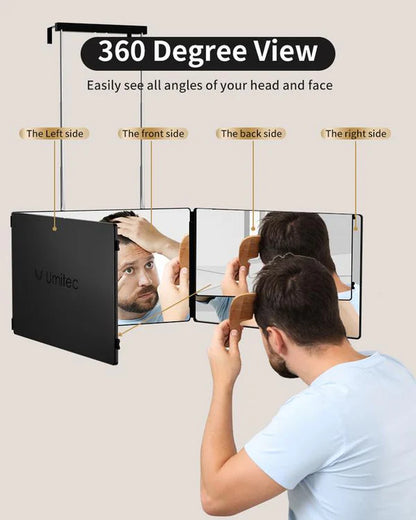 🌟 Espejo profesional multifuncional 360° – Tu belleza desde todos los ángulos 🌟