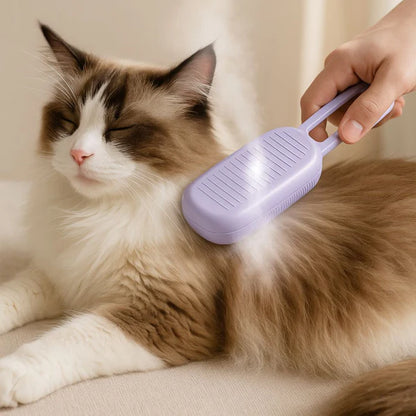 💜 Purple Steamy Brush™ – El baño sin estrés