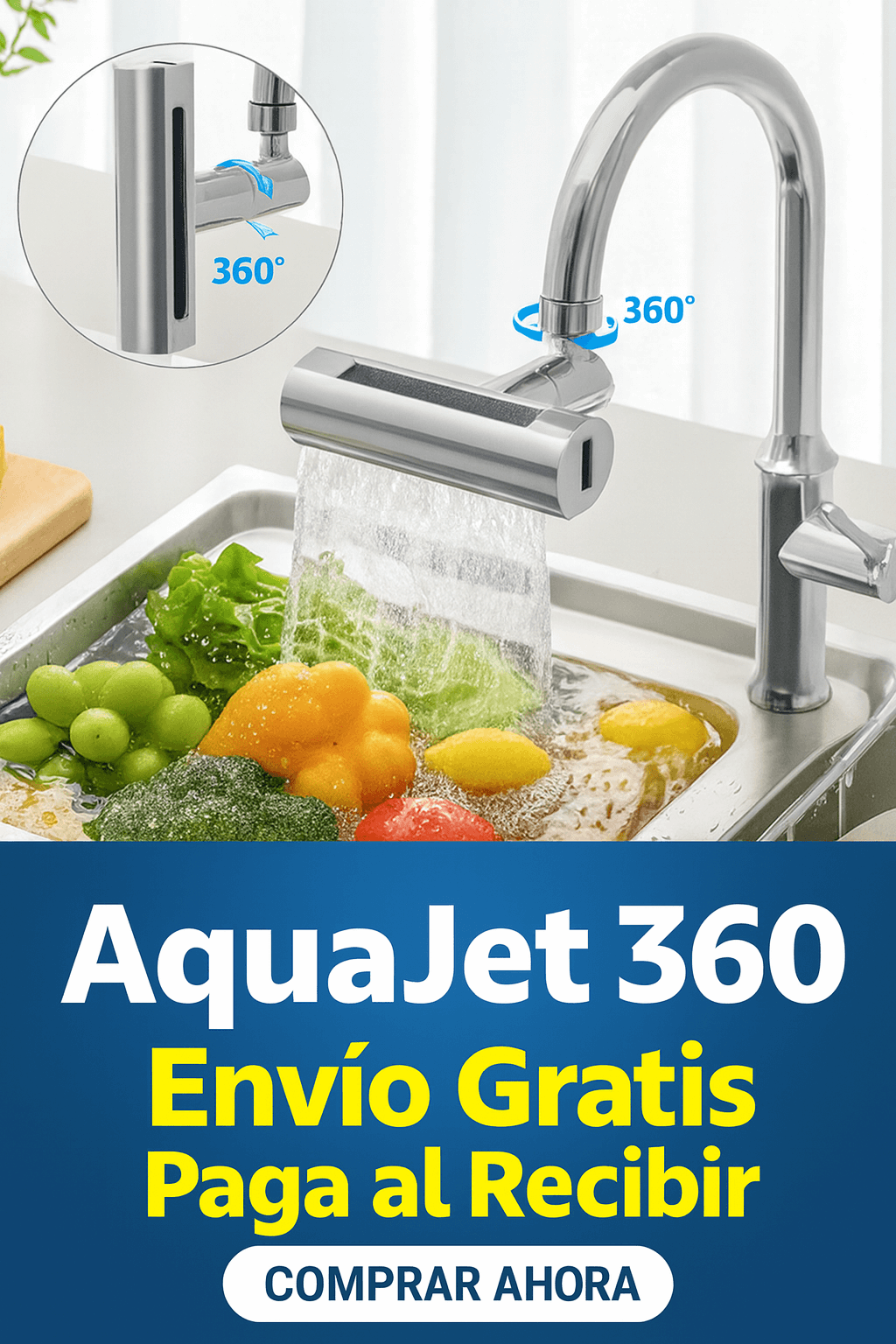 Grifo Inteligente Para Lavaplatos